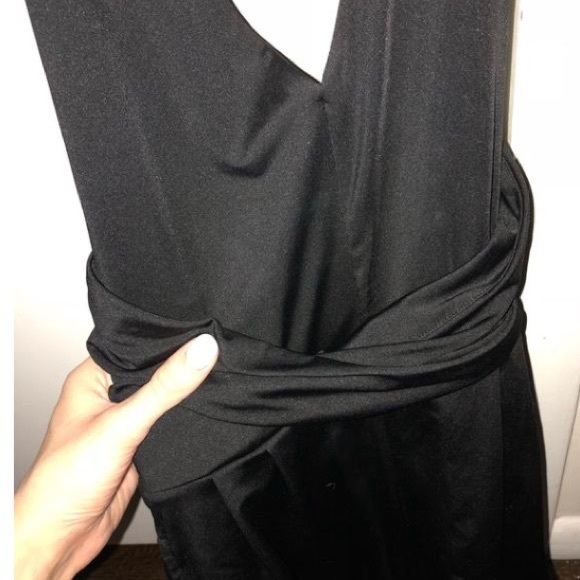 Guess Black Halter Romper Size XS - Picture 2 of 5